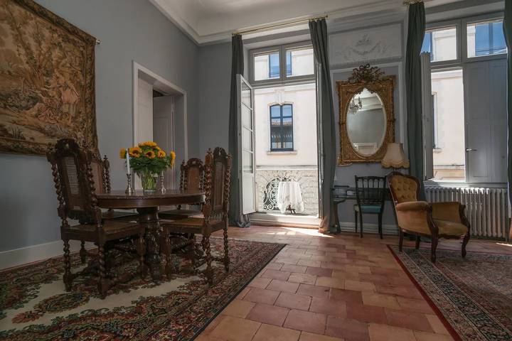 Apartamento para 3 personas, con balcón y jardín en Carcasona