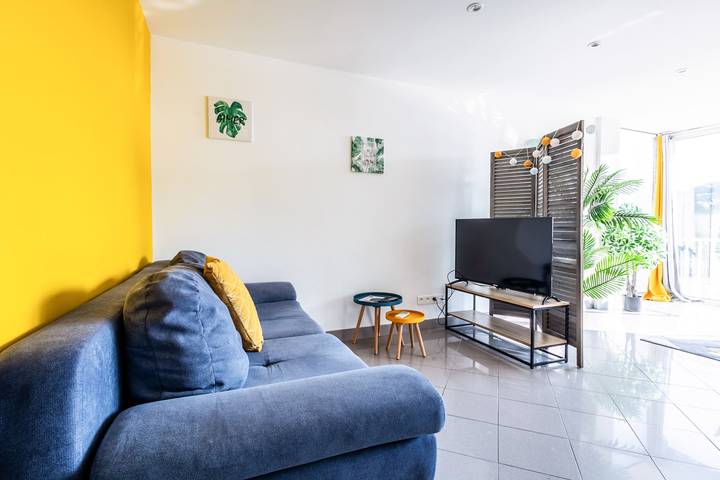 Ferienhaus für 4 Personen mit Balkon in Mandelieu-la-Napoule, Massif de l'Esterel