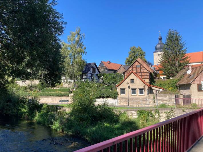 Ferienwohnung für 4 Personen, mit Terrasse und Ausblick sowie Garten in Erfurt - 2