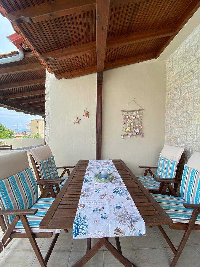 Ferienhaus für 9 Personen, mit Balkon und Terrasse