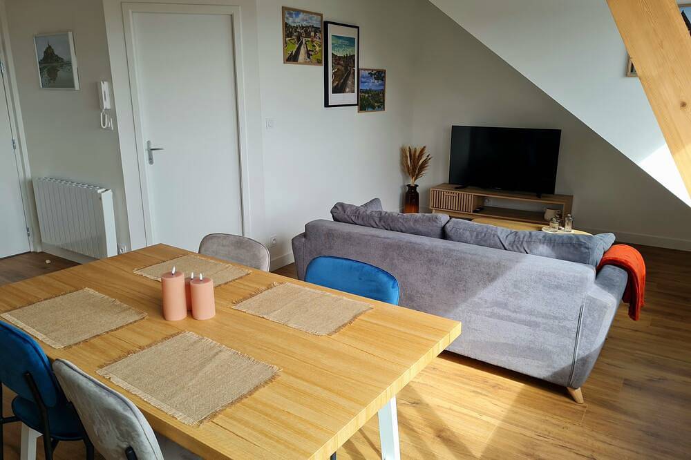 Apartamento entero, Appartement Avec vue Panoramique in Fougères, Fougères-Vitré