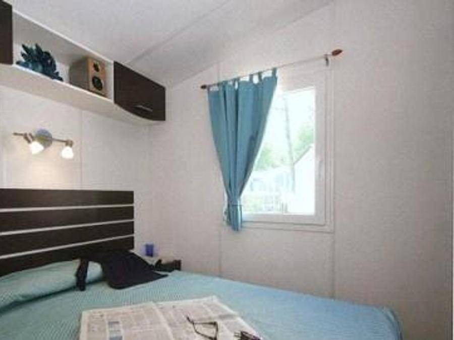 Flower Camping Le Pont du Tarn - Mobilheim 6 personen - Orchidee Premium in Florac-Trois-Rivières, Cevennen