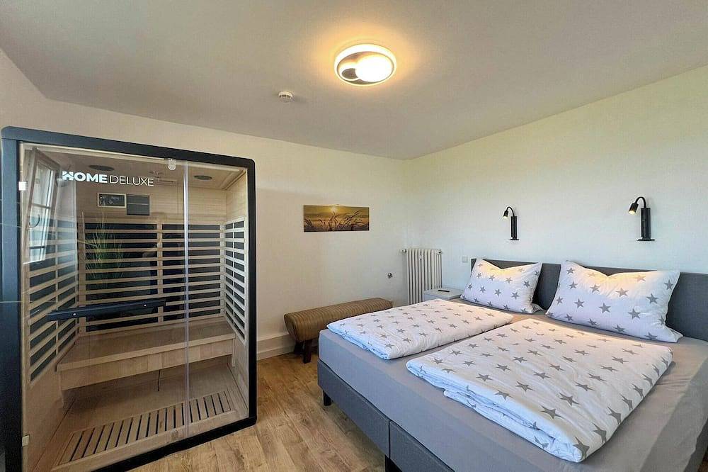 Ganze Wohnung, Erleben Sie erholsame Tage in unserer gemütlichen 3-Raum-Wohnung auf Langeneß. in Langeneß, Halligen