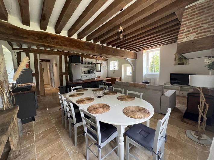 Gîte pour 8 personnes, avec jardin et terrasse à Tour-en-Sologne - 2