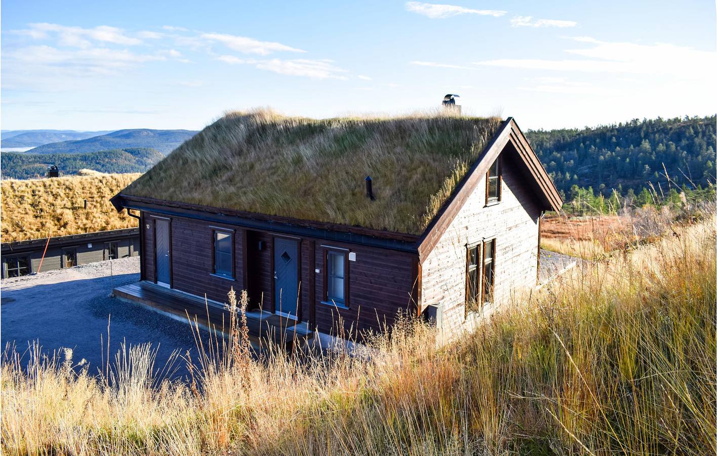 Feriehus for 10 personer med terrasse in Gautefall, Drangedal 
