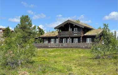 Ferienhaus für 8 Personen, mit Garten und Seeblick sowie Terrasse in Telemark