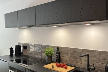 Ferienwohnung für 2 Personen, mit Balkon/Terrasse und Terrasse in Stade