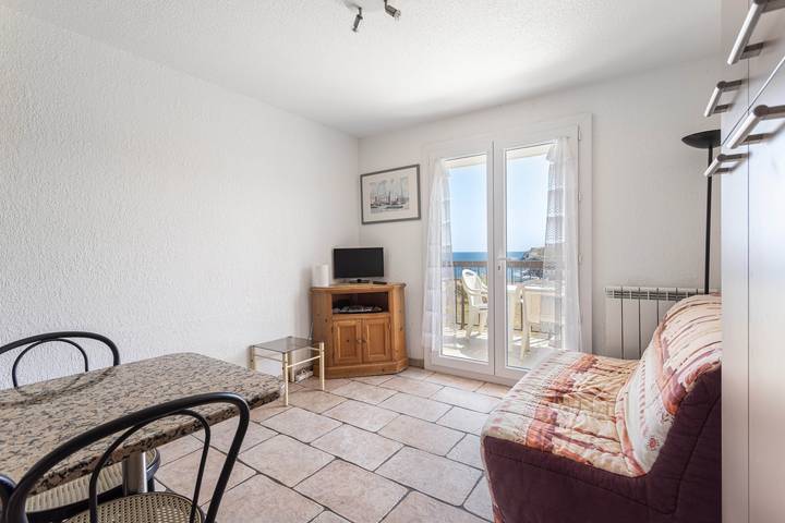 Apartamento entero, Apartamento para 4 personas con terraza y vista al mar in La Côte Vermeille, Colliure