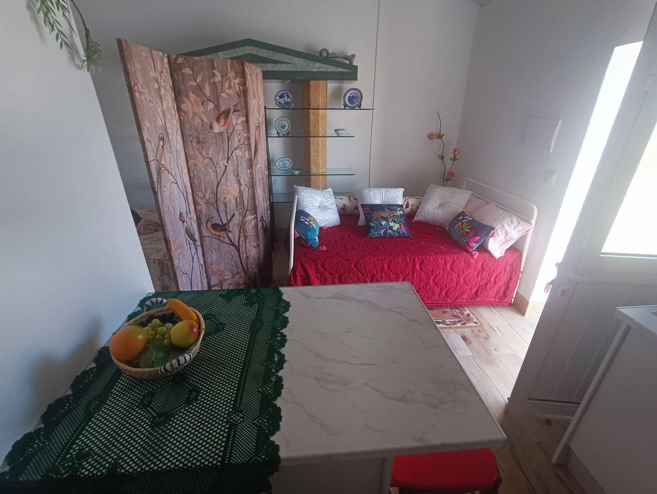 Monolocale intero, Casa Vacanze 'Courtyard T0 Studio' in Uniao de Freguesias Idanha-a-Nova e Alcafozes, Distretto di Castelo Branco