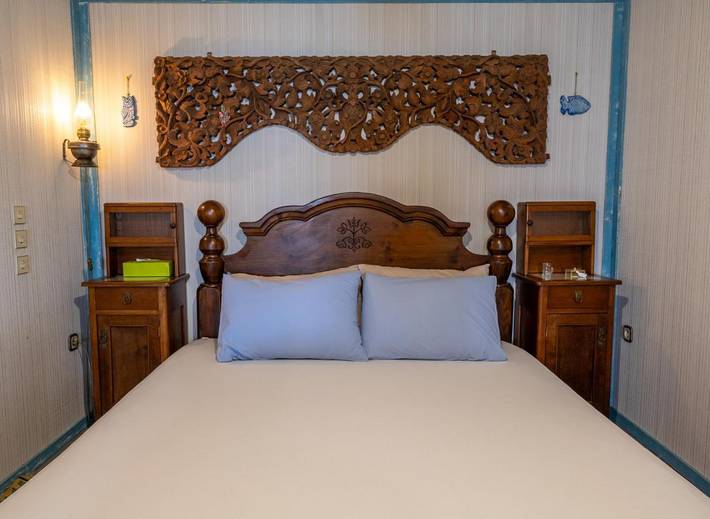 Vakantiehuis voor 4 personen, met uitzicht en tuin, met huisdier in Lesbos