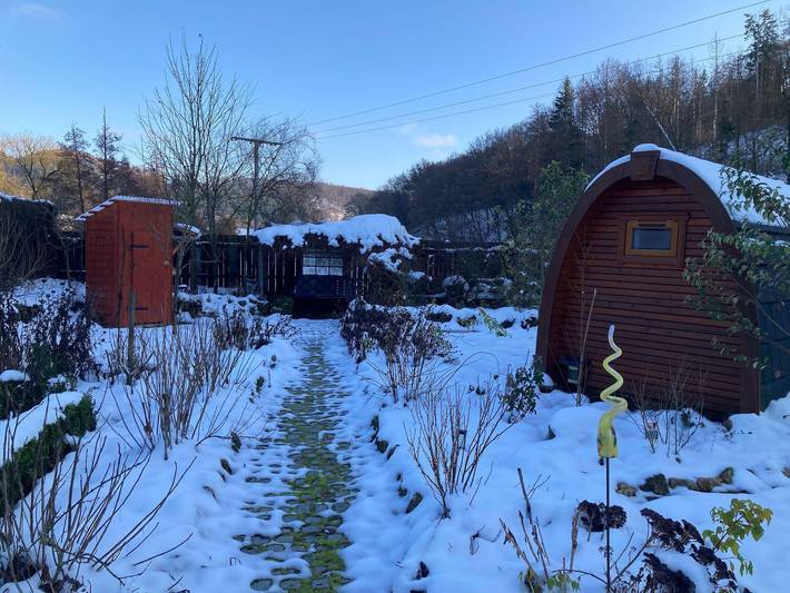 Ferienhaus für 2 Personen, mit Terrasse und Garten sowie Sauna und Ausblick in Lichtenfels