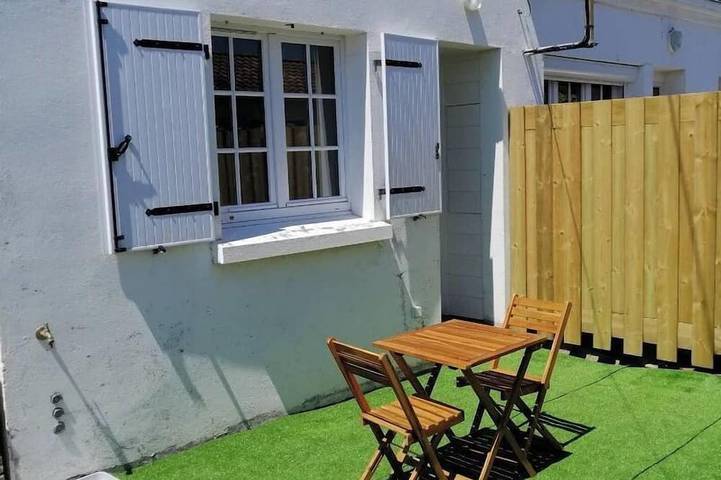 Appartement de vacances pour 2 personnes, avec jardin
