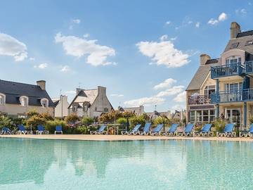 Gîte pour 4 personnes, avec bassin pour enfant dans Plage de Grève Blanche (Guilvinec)