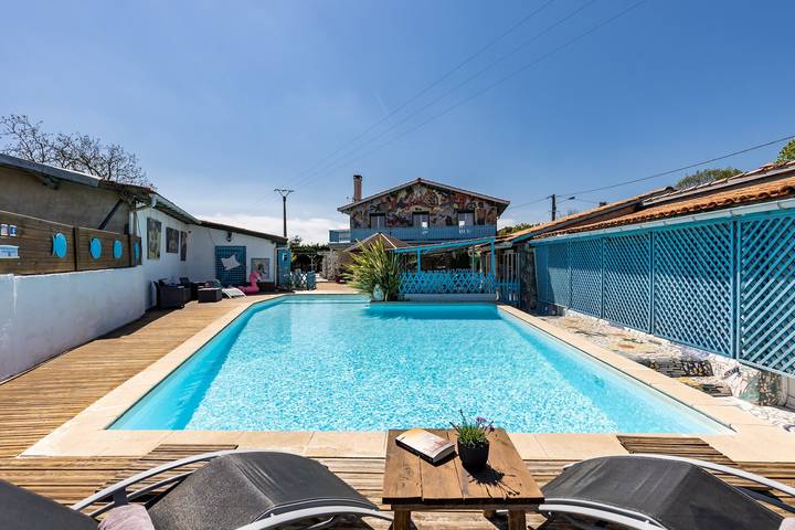 Ferienhaus für 16 Personen, mit Garten und Sauna in Gaillan-en-Médoc