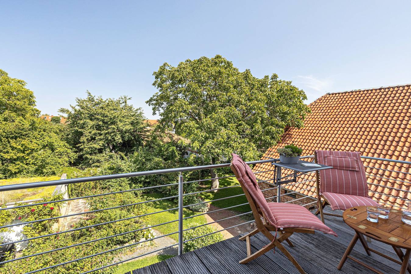 Appartement entier, Appartement 'Dachstübchen' avec balcon in Hagenburg, Arrondissement de Schaumbourg