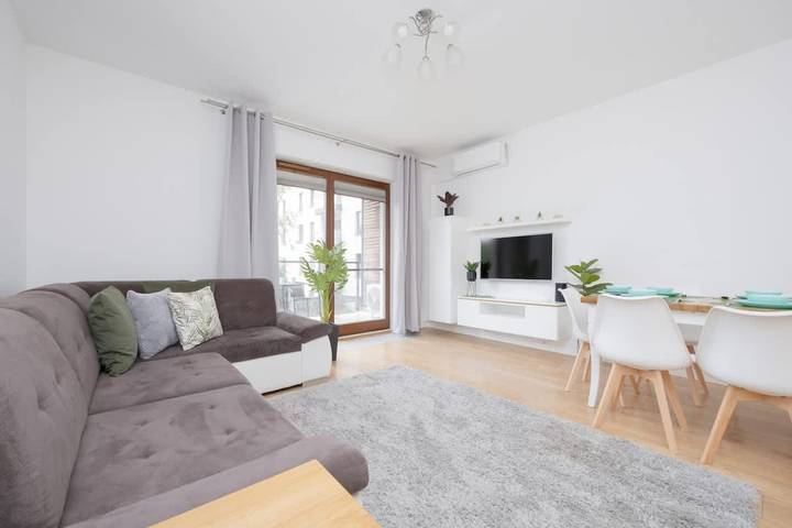 Apartament wakacyjny dla 5 osób, z taras w Mokotów