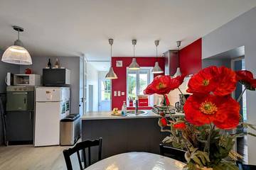 Gîte pour 4 personnes, avec jardin à Saint-Marcel (Indre)