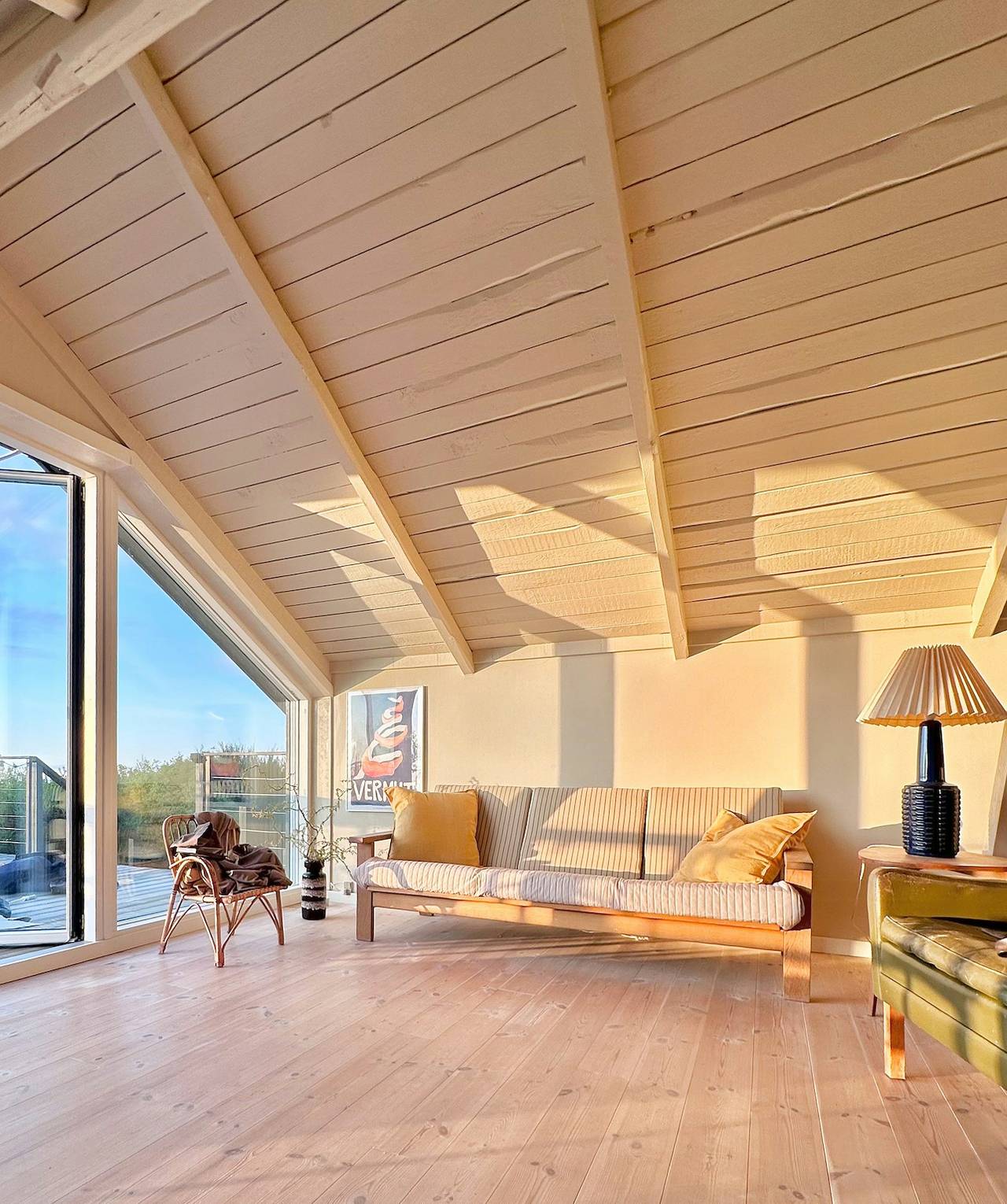 Ferienhaus mit Meerblick an der Bucht von Sejrøbugten in Veddinge, Fårevejle