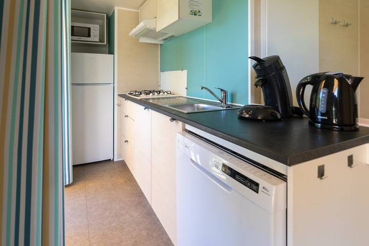 Caravane pour 4 personnes, avec balcon/terrasse et terrasse à Coëx - 4