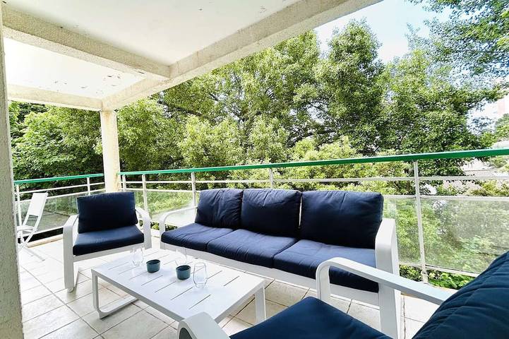 Gîte pour 5 personnes, avec balcon dans Gare De La Baule Les Pins