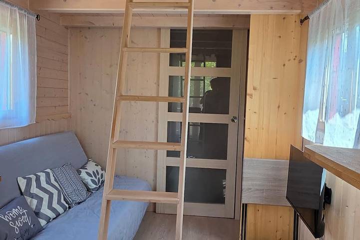 Ailéa – Tiny House with a Private Hot Tub in Provence in Beaumes-de-Venise, Vaucluse