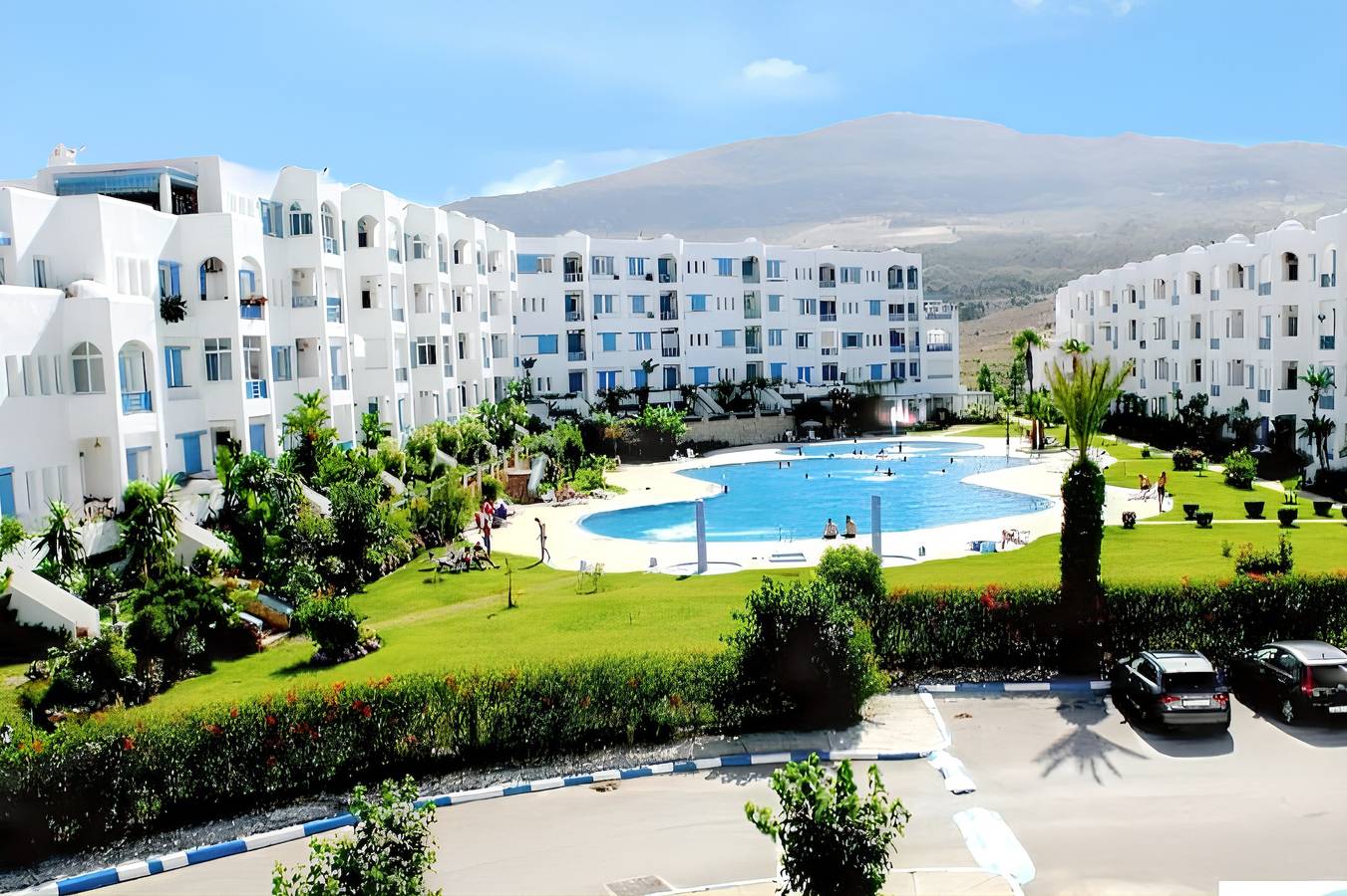 Apartamento entero, Apartamento luminoso en Marina Smir, vista al mar y piscina compartida in Marina Smir, Tánger-Tetuán-Alhucemas