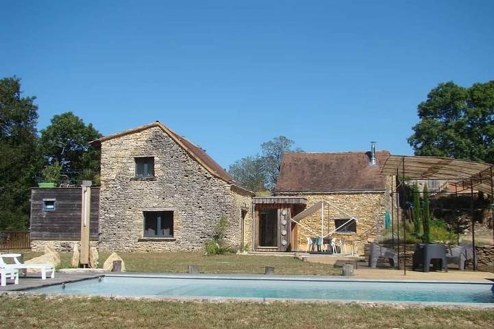Location de vacances pour 7 personnes, avec Piscine à Campagnac-lès-Quercy