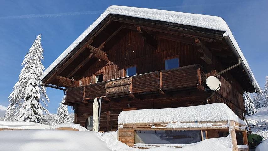 Hut for 14 people, with garden and terrace as well as sauna in Austria