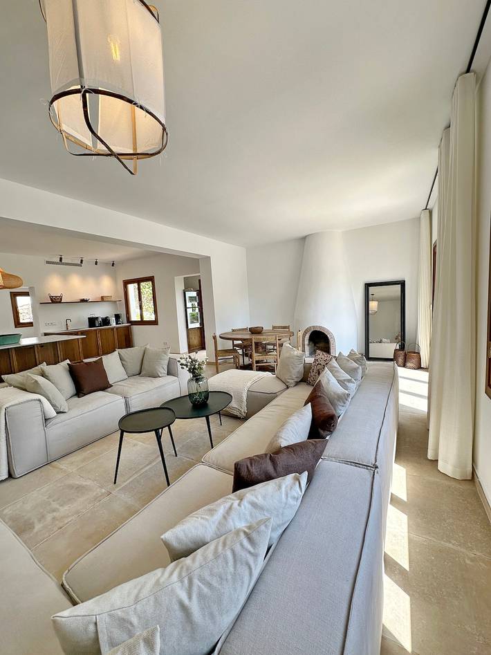Villa 'Sa Gavina Water Front' mit Meerblick, Wi-Fi und Klimaanlage in Caló de ses Dones (Santanyí), Santanyí