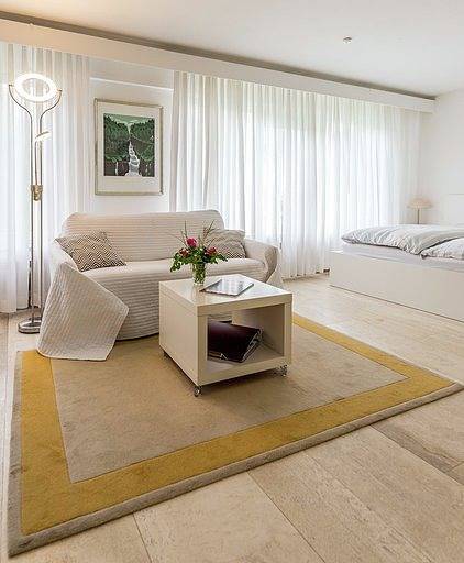 Ganze Ferienwohnung, Appartement Halbinsel Mettnau - 1-Zimmer Fewo, Eg, 50 m² in Radolfzell, Radolfzell am Bodensee