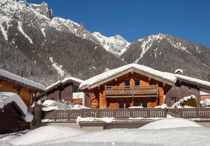 Willa dla 11 osób, z Balkon i Taras oraz Ogród i Sauna w Chamonix-Mont-Blanc