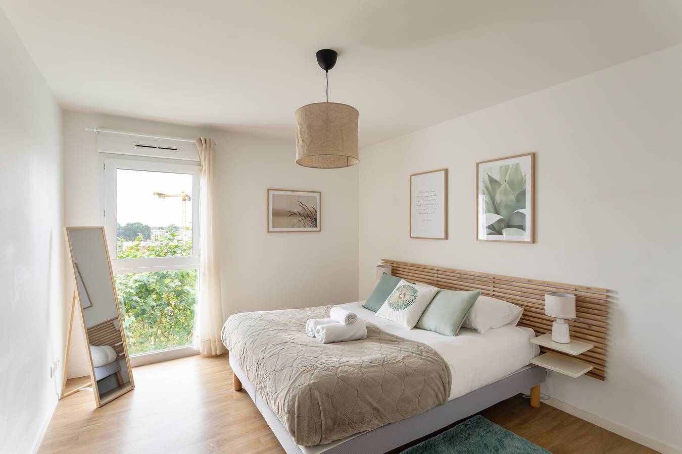 Ganze Wohnung, Ferienwohnung für 4 Personen mit Balkon in Rennes, Rennes und Umgebung