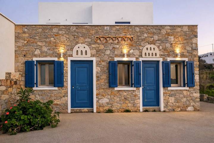 Gîte pour 3 personnes, avec vue sur l’océan et jardin dans Folégandros - 4
