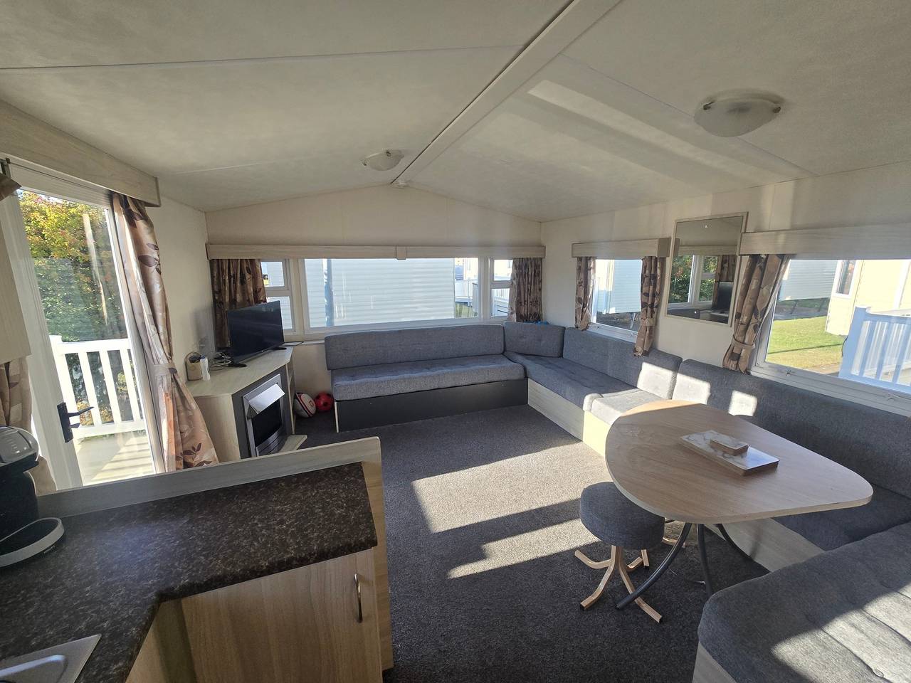 Patricia Caravan Sleeps 6 with Balcony in Rhyl, Denbighshire