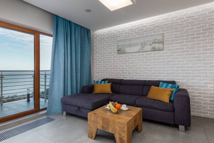 Apartament wakacyjny dla 6 osób, z balkon, Dla rodziny w Dziwnówek