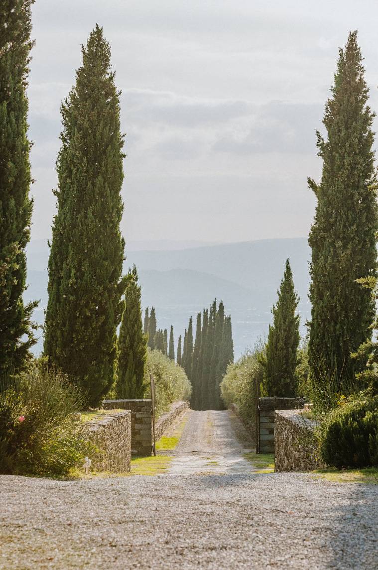 Restored farmhouse in the Arezzo hills in Arezzo, Arezzo Province