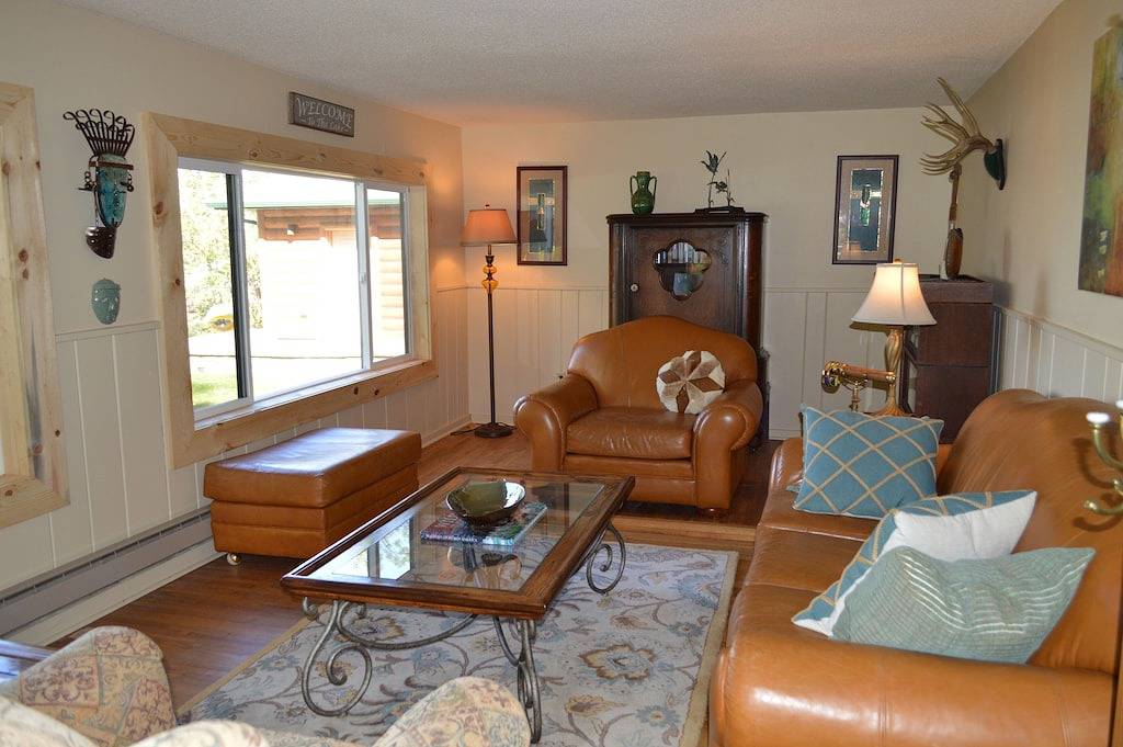 Sonnenuntergangkabine Auf Cotton See in Becker County