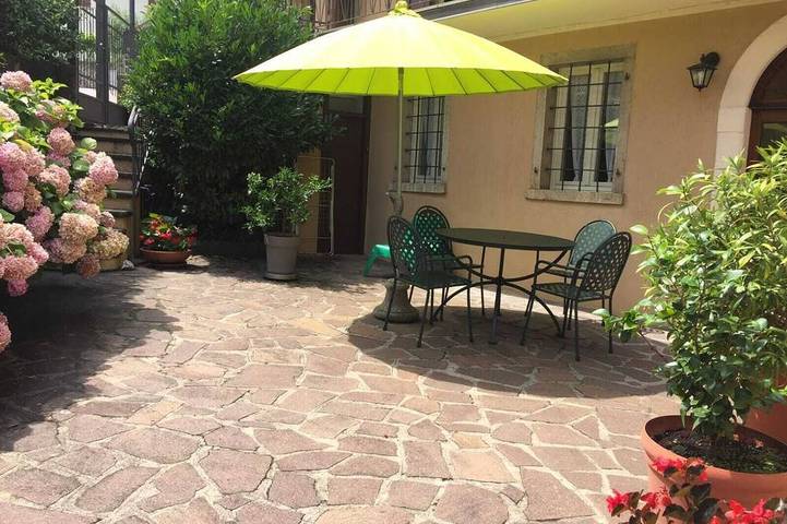 Location de vacances pour 3 personnes, avec jardin dans Pieve