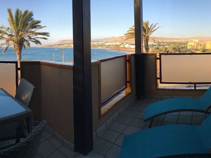 Ganze Wohnung, "Panorama" mit Wasserblick in Südliche Bucht Costa Calma, Pájara