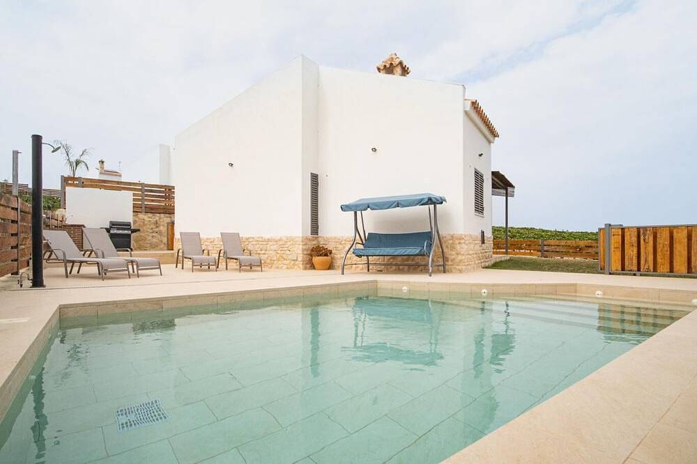 Mirador del Guadalquivir Flamenco Rosa - Swimming Country House in Trebujena, Cádiz Provinz
