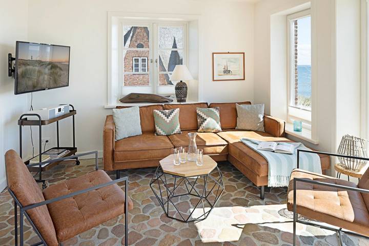 Ferienhaus mit Meerblick für 6 Personen, mit Garten und Ausblick sowie Sauna, mit Haustier auf Sylt - 3