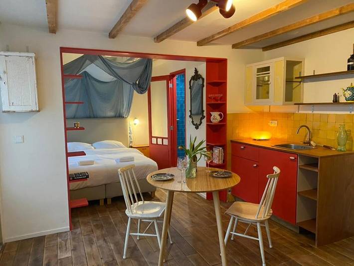 B&b voor 3 personen, met tuin en uitzicht in Amsterdam-Noord