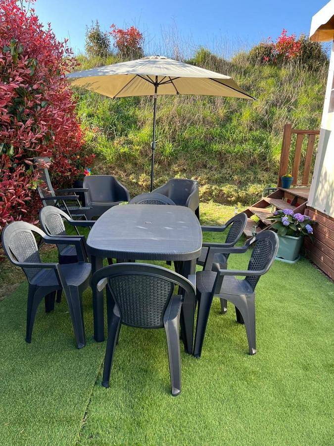 Camping para 5 personas, con terraza y jacuzzi además de piscina y jardín - 1