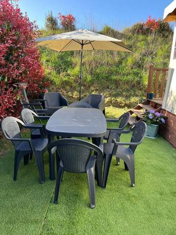 Camping pour 5 personnes, avec terrasse et jacuzzi ainsi que jardin et piscine à La Baule-Escoublac