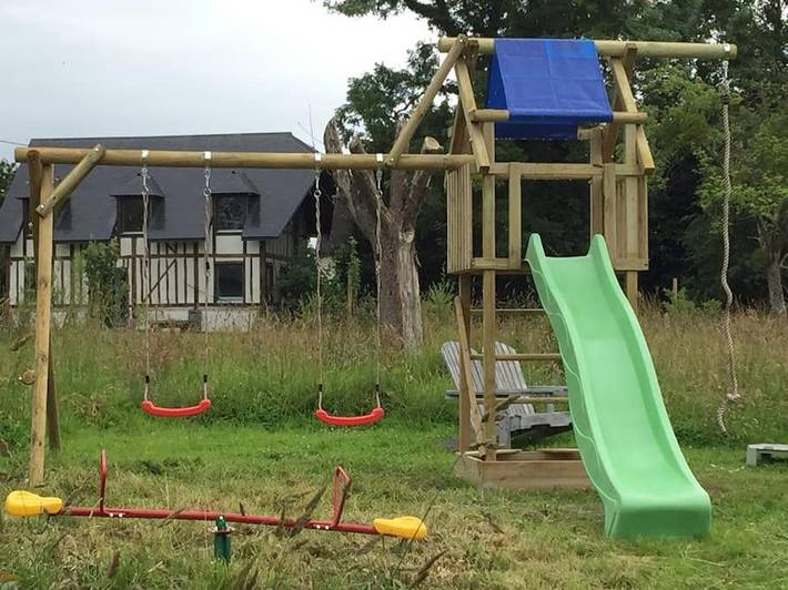 Location de vacances pour 14 personnes, avec jacuzzi et jardin à Fatouville-Grestain - 3