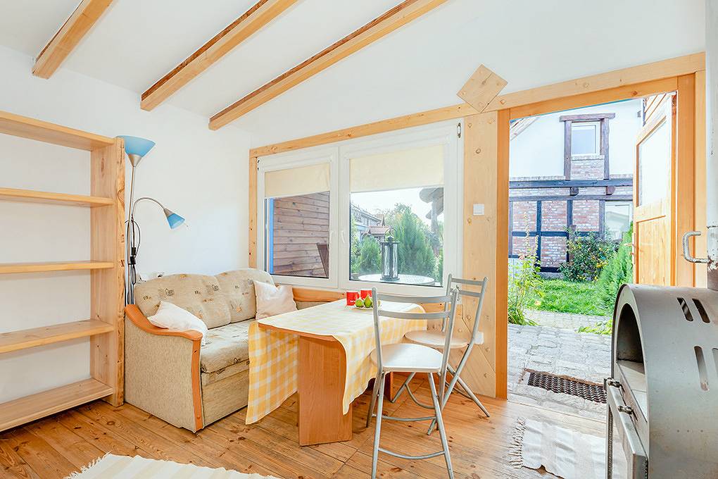 Bungalow mit Kamin in Niechorze, Powiat gryficki