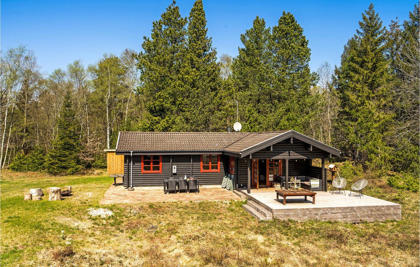 Ferienhaus für 6 Personen mit Terrasse in Als Odde, Hadsund