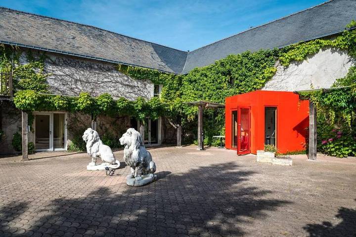 Hôtel pour 2 personnes, avec Terrasse et Jardin ainsi que Piscine et Vue à Héric - 2