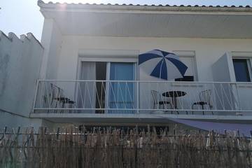 Gîte pour 4 personnes, avec balcon et jardin dans Ronce-les-Bains