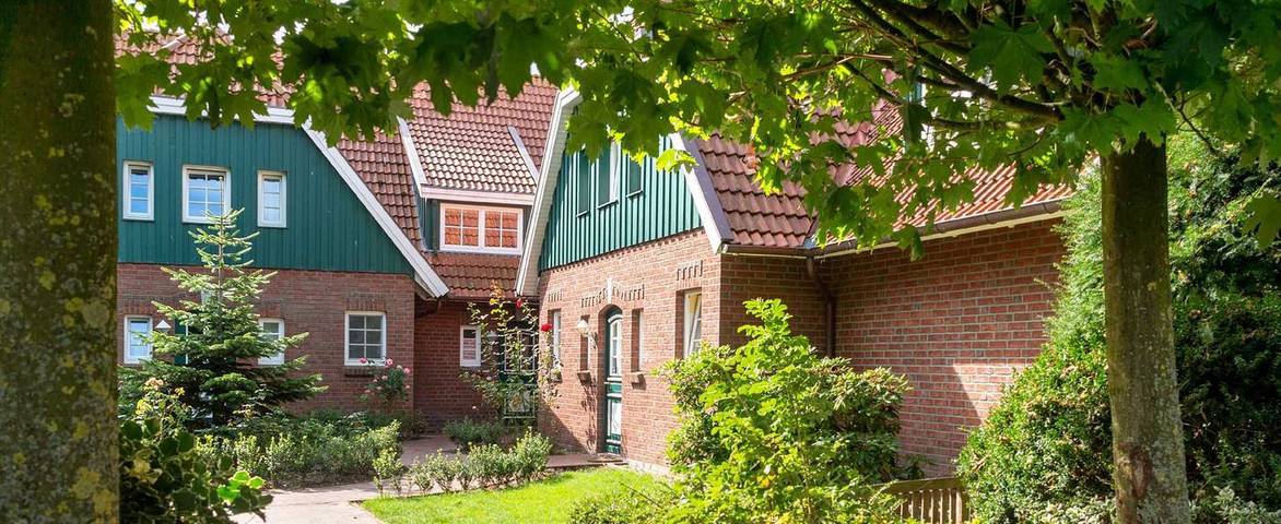 Ferienwohnung für 4 Personen, mit Terrasse und Garten auf Spiekeroog